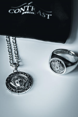 Sterling Silver Medusa combo - Contrast Jewellery