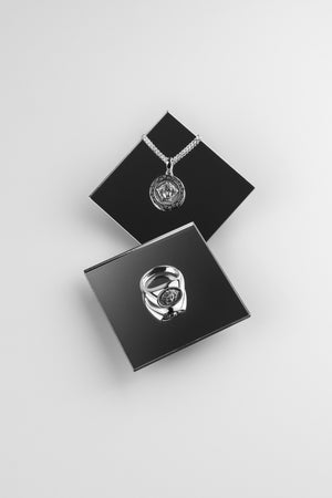 Open image in slideshow, Sterling Silver Medusa combo
